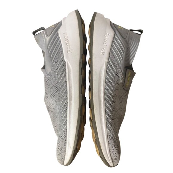 Reebok Ever Road DMX Slip On 2 Sneaker in Gray Womens size 8 Stretch Knit - Picture 8 of 10